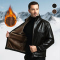 SOHO Men | Quilted Faux Leather Jacket