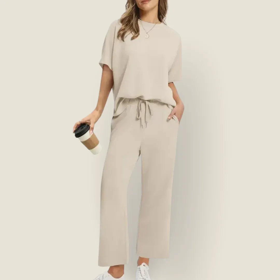 Giselle | Oversized Wide Leg Two Piece Set