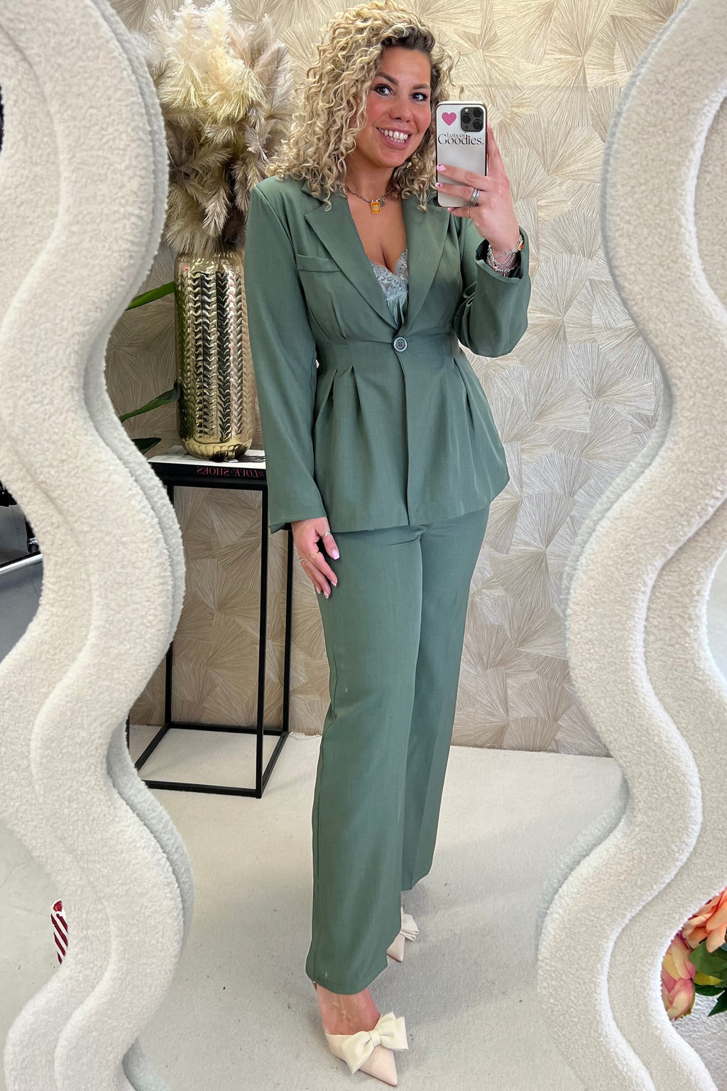 Luna Summer Co-Ord Set - Green