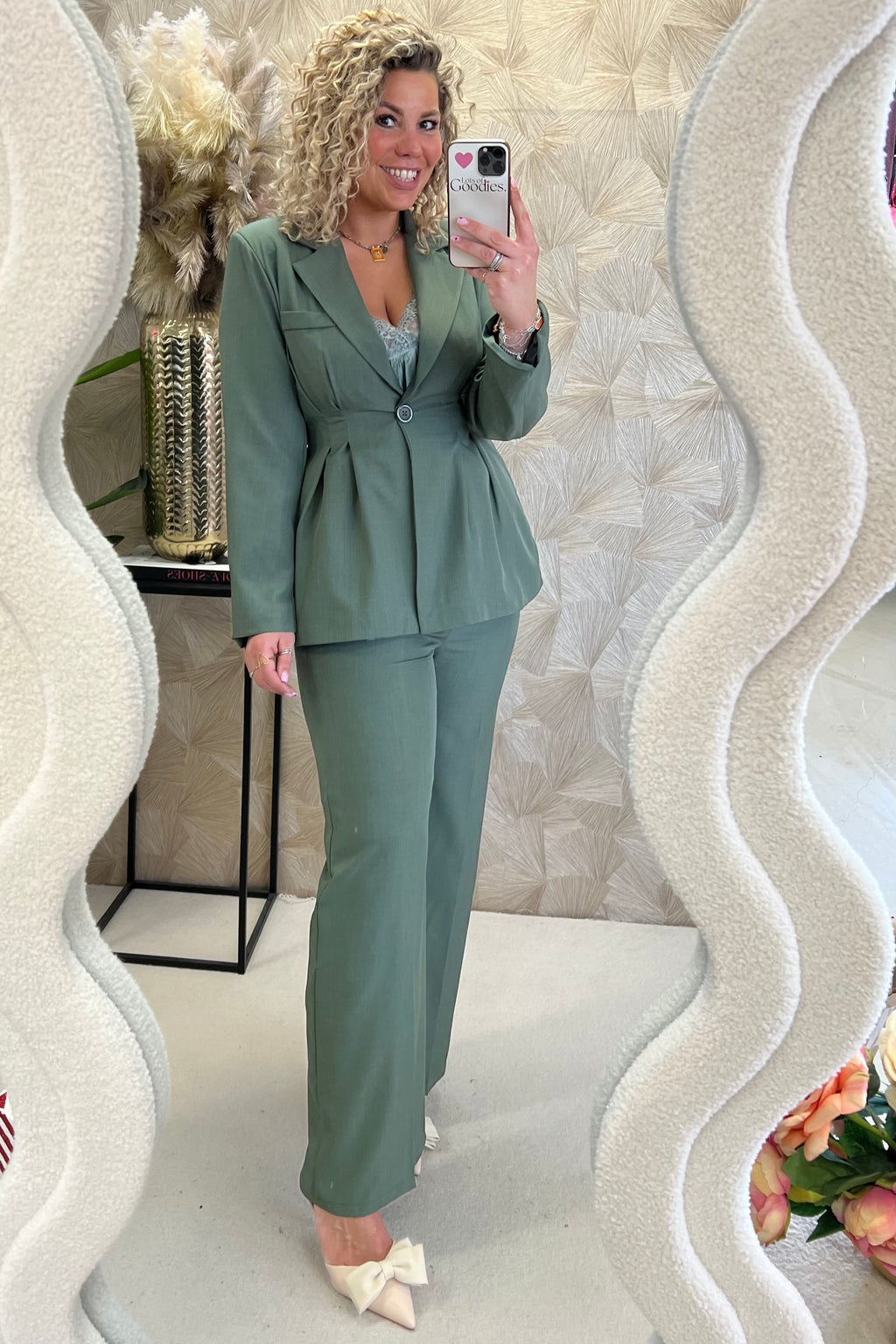 Luna Summer Co-Ord Set - Green