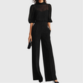 Elodie | Three-Piece Set Comprising a Top and Wide-Leg Trousers