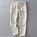 Cairo | Easy-Waist Linen Trousers