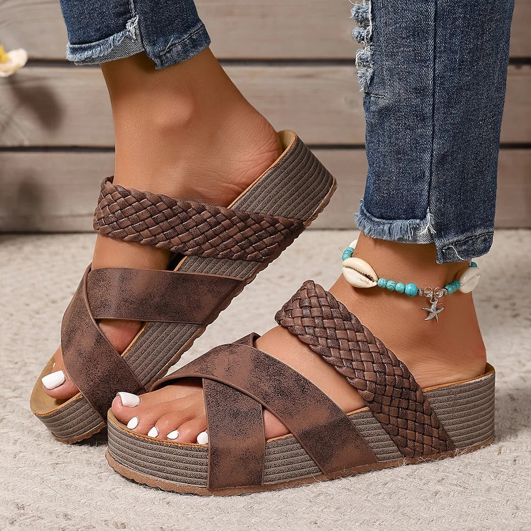 Noelle | Premium Orthopaedic Leather Sandals